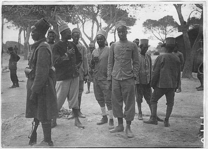 Camp militaire 1er bataillon de tirailleurs somalis 1916-1918