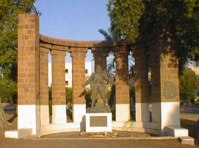 Monument aux morts de la WWII, Djibouti, démonté en 2006 2