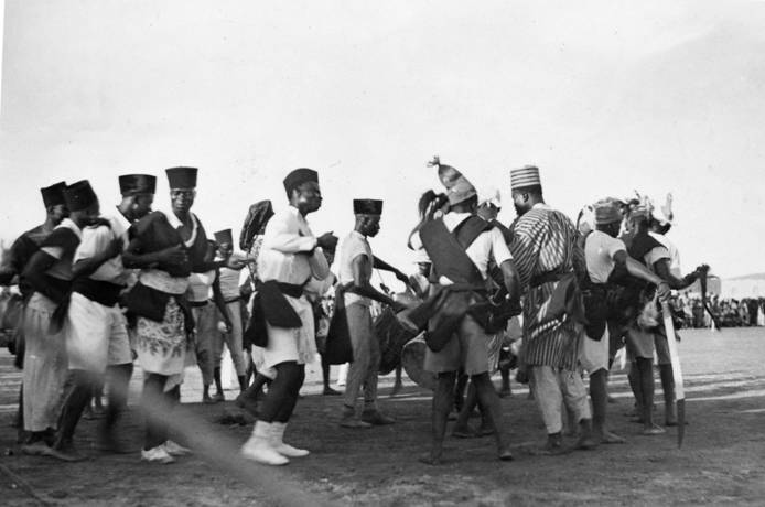 Commémoration de l’Armistice de la fin de la Grande Guerre 11 novembre 1937 - Camp de Boulaos