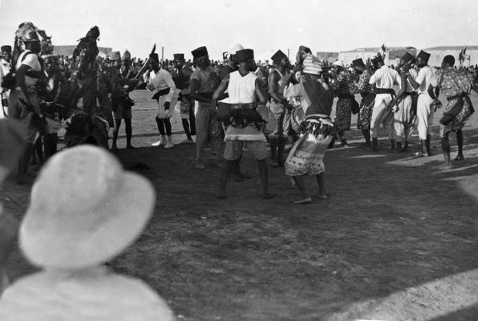 Commémoration de l’Armistice de la fin de la Grande Guerre 11 novembre 1937 - Camp de Boulaos 2