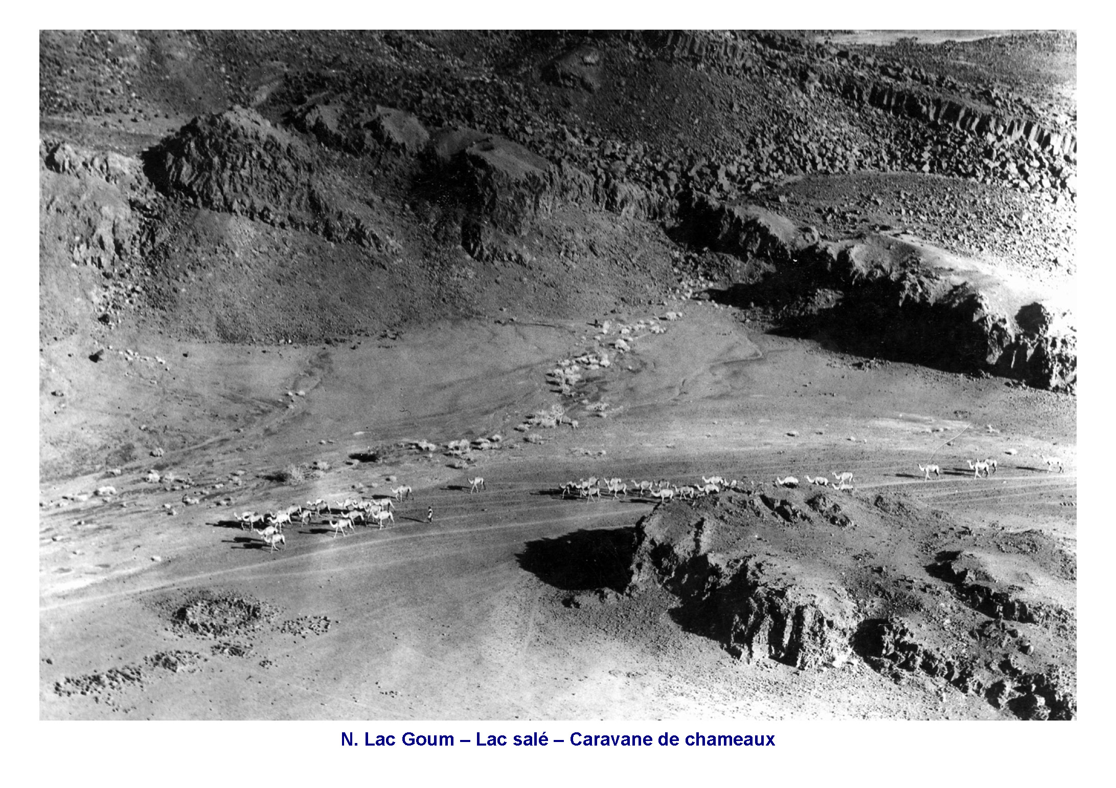 Lac salé – Piste caravanière 1930-40