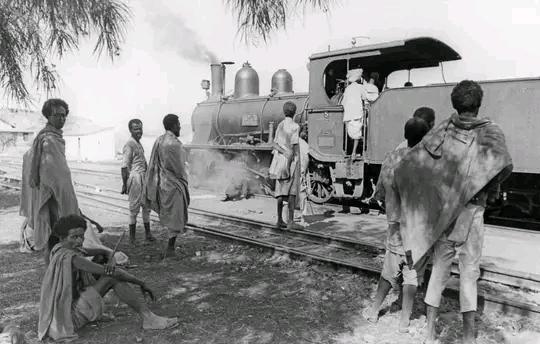 Train de Djibouti en 1912