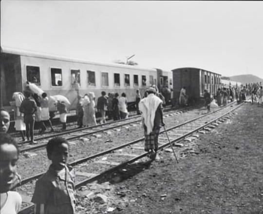Train de Djibouti en 1912