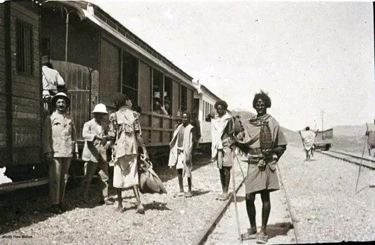 Train de Djibouti en 1912
