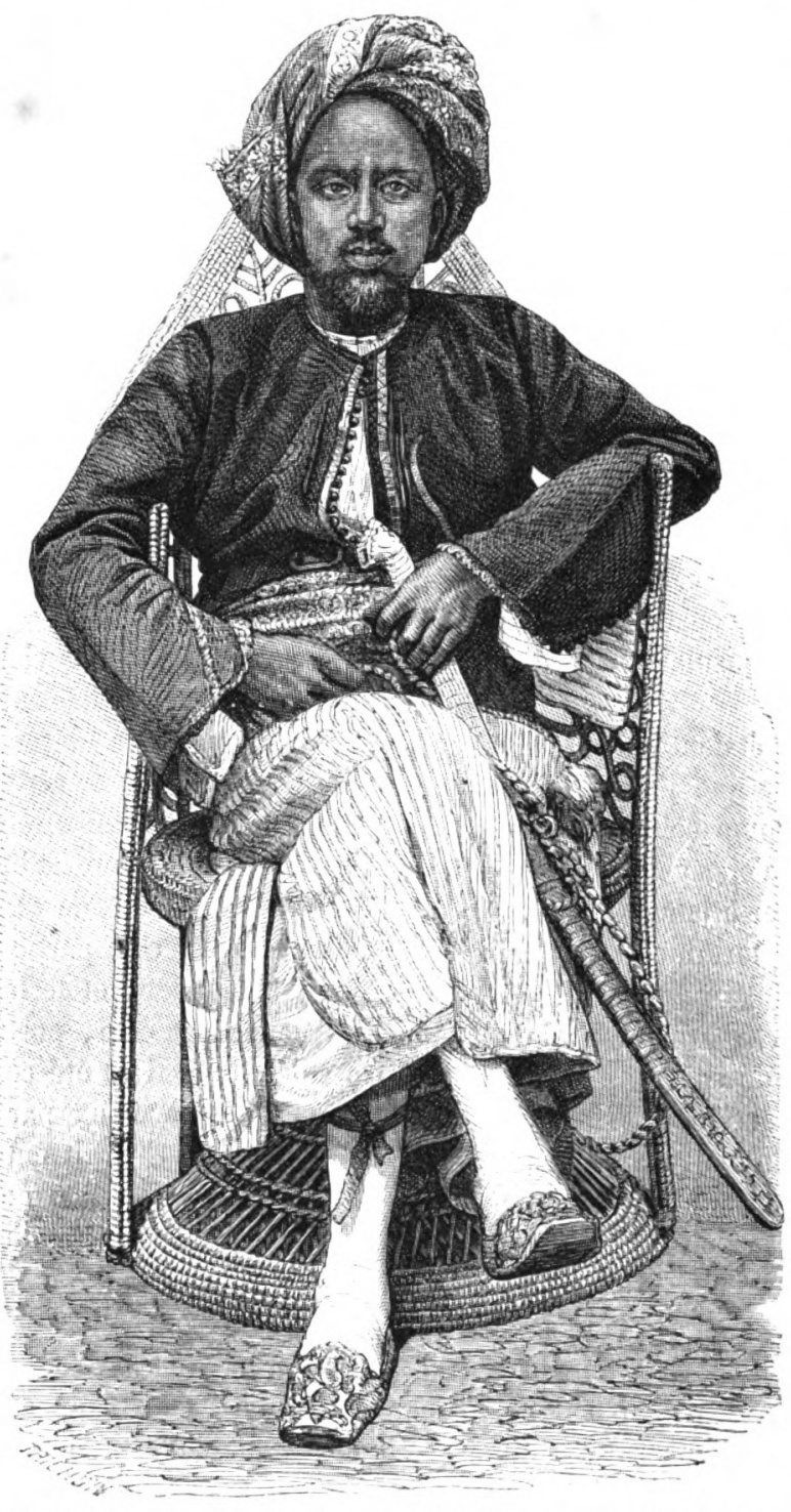 Portrait du gouverneur afar Dini Ahmed Abou Baker