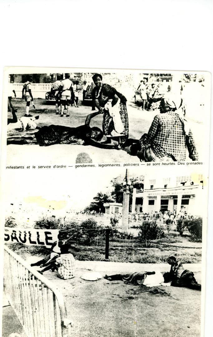 Violentes répressions dans les rues durant les émeutes en 1966