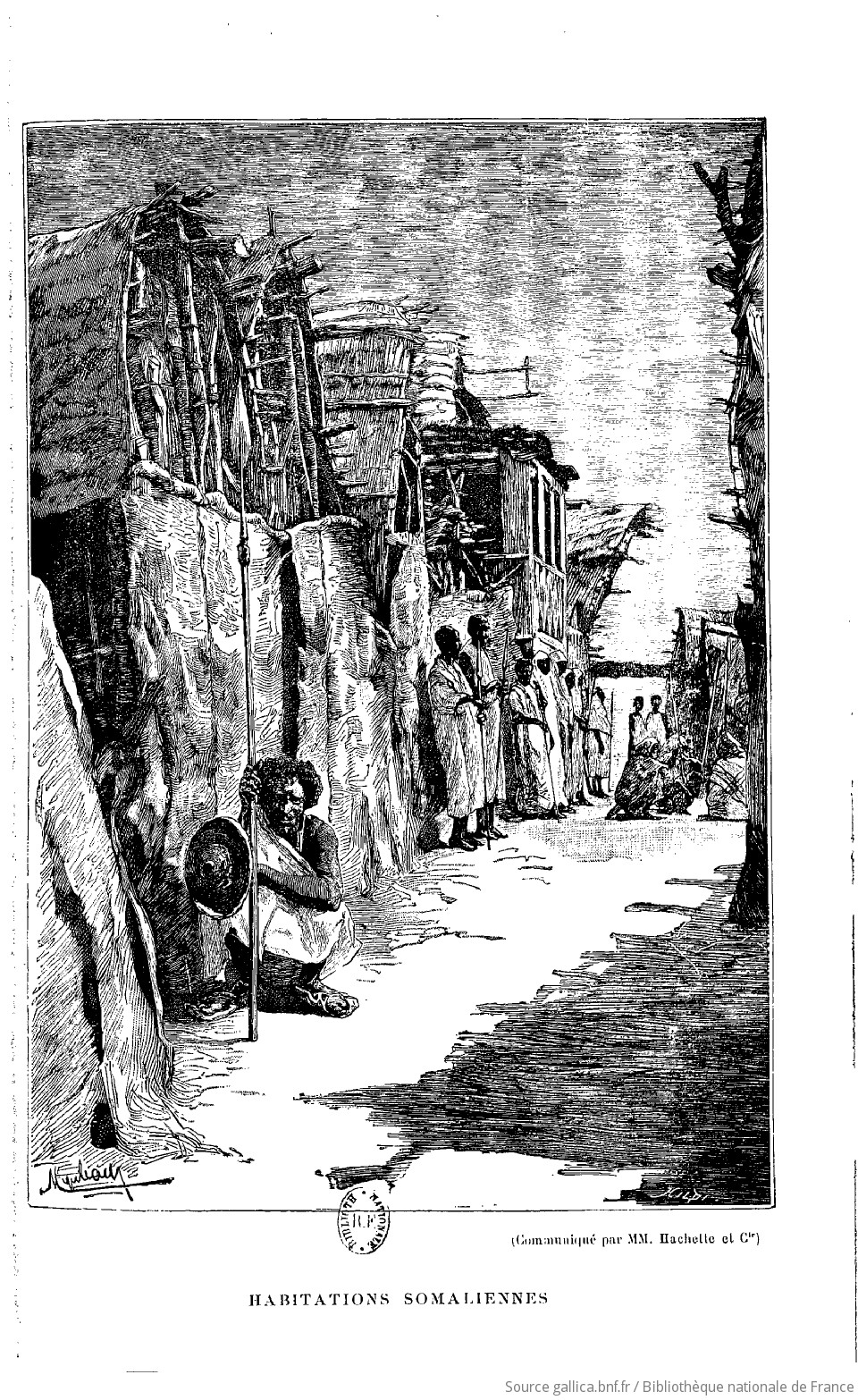Maison locales Djiboutiennes 1900-1910