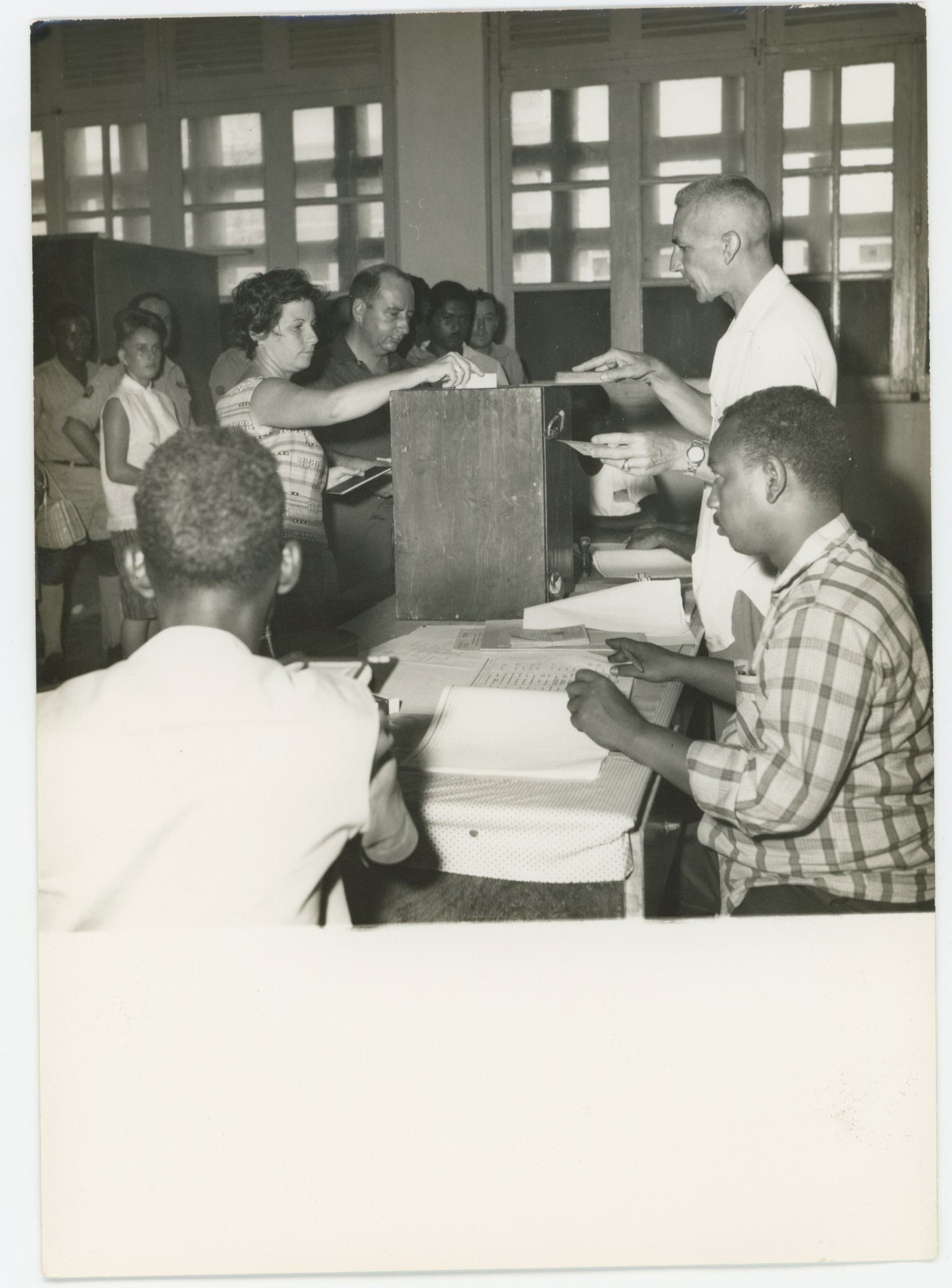 Vote en cours en 1967.